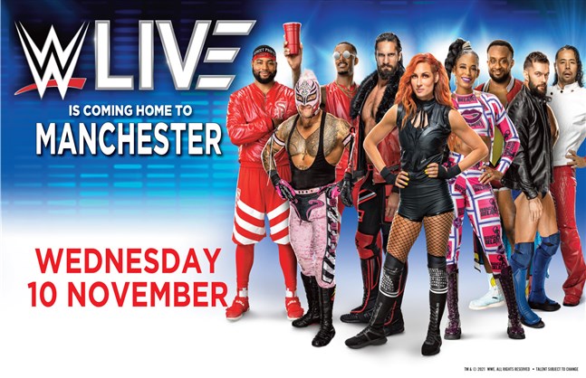 WWE Live 2021: VIP tickets and hospitality packages, manchester, ao arena